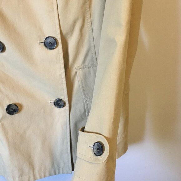 Tommy Hilfiger Double Breasted Cotton Blend Blazer Coat - Picture 6 of 16